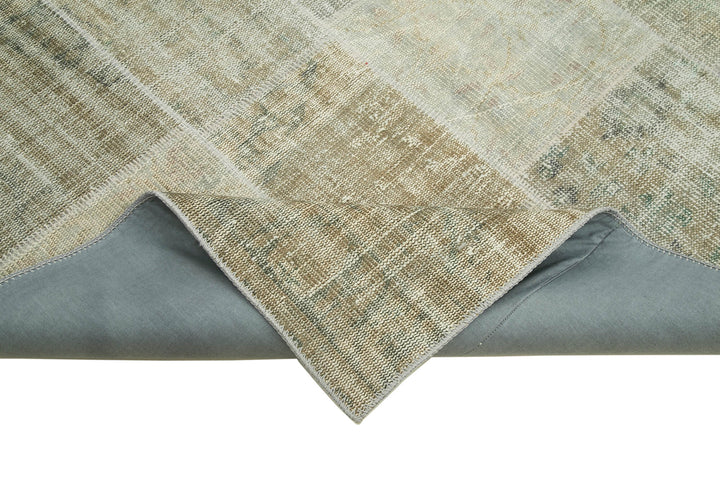 6x8 Beige Patchwork Rug - 20903