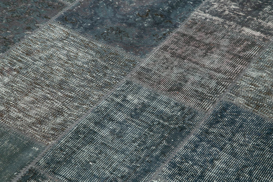 6x8 Grey Patchwork Rug - 20914