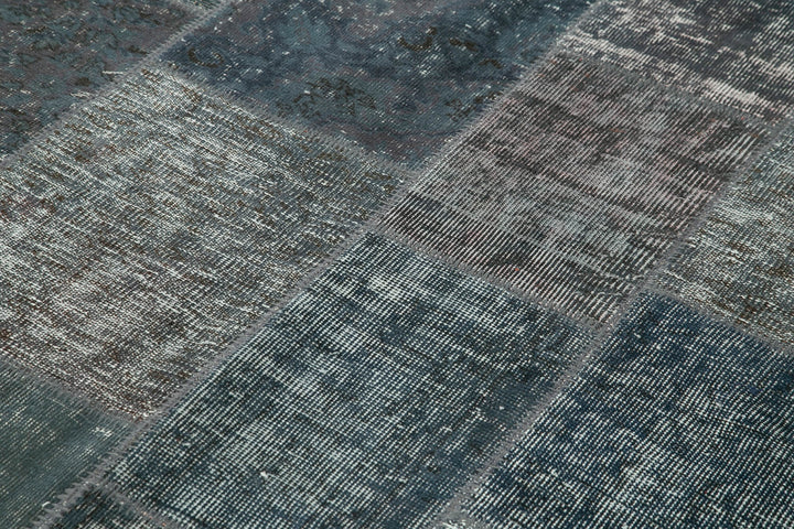 6x8 Grey Patchwork Rug - 20914