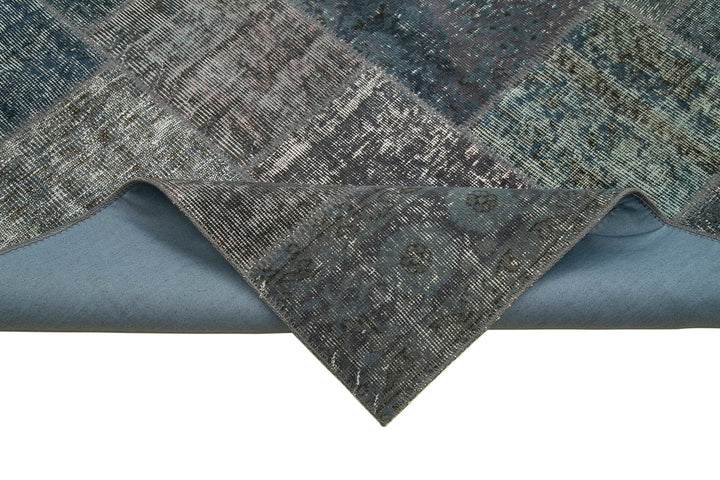 6x8 Grey Patchwork Rug - 20914