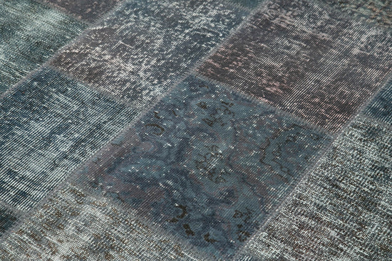 6x8 Grey Patchwork Rug - 20933