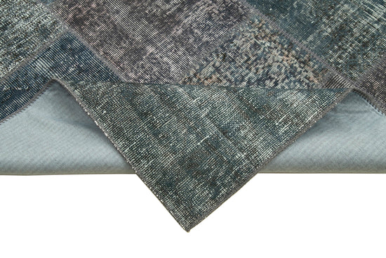 6x8 Grey Patchwork Rug - 20933