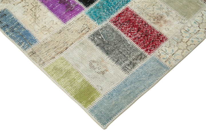 6x8 Multicolor Patchwork Rug - 20936