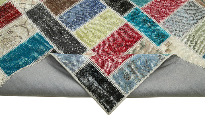 6x8 Multicolor Patchwork Rug - 20936