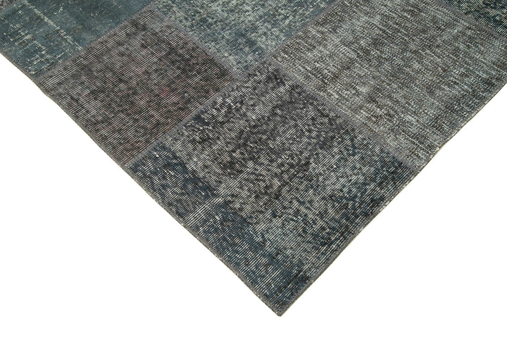 6x8 Grey Patchwork Rug - 20942