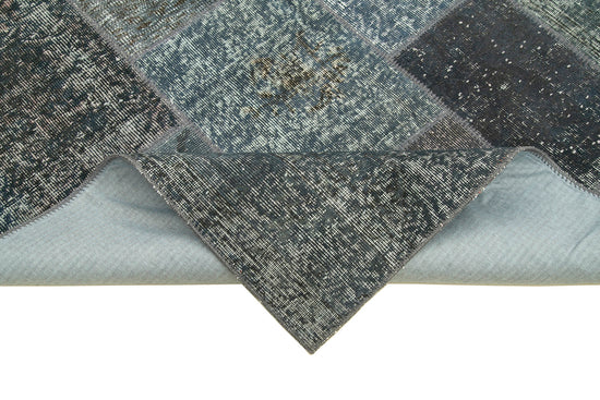 6x8 Grey Patchwork Rug - 20942