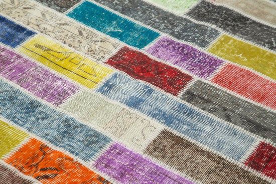 6x8 Multicolor Patchwork Rug - 20944