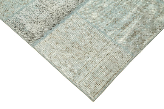 6x8 Blue Patchwork Rug - 20950