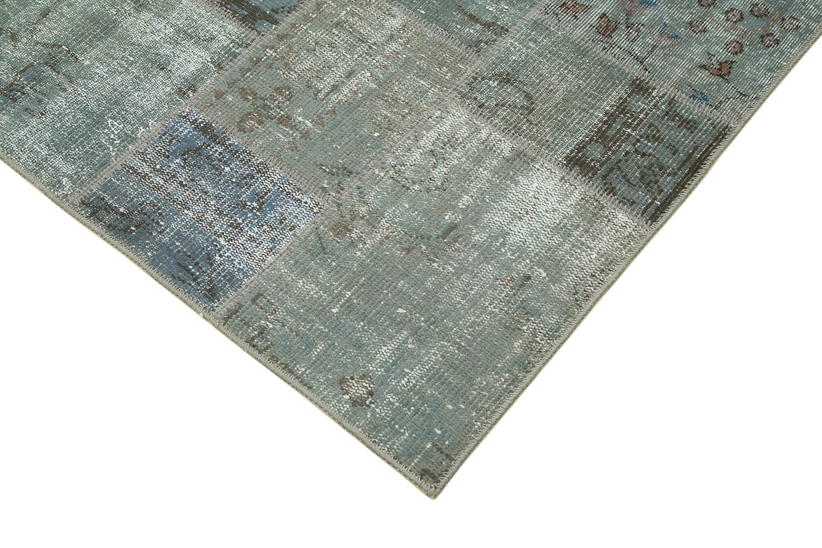 6x8 Grey Patchwork Rug - 20958