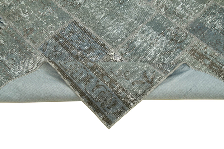 6x8 Grey Patchwork Rug - 20958