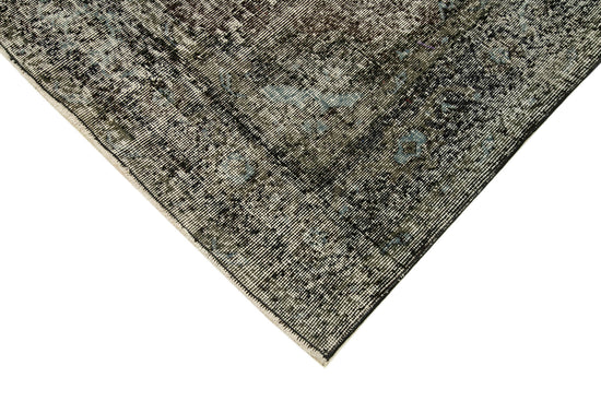 5x13 Black Turkish Over Dyed Runner Rug - 21713