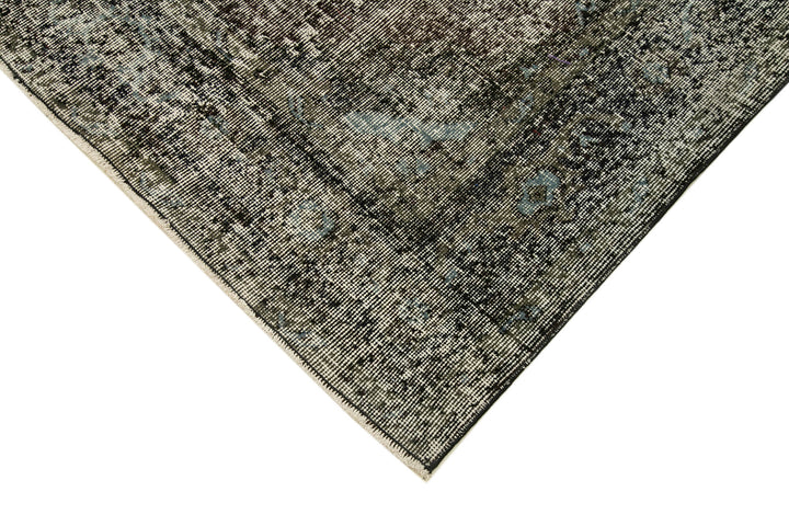 5x13 Black Turkish Over Dyed Runner Rug - 21713