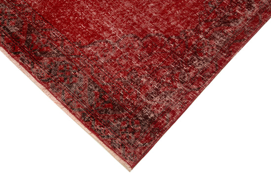 5x13 Red Turkish Over Dyed Runner Rug - 21714