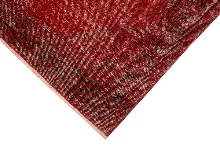 5x13 Red Turkish Over Dyed Runner Rug - 21714