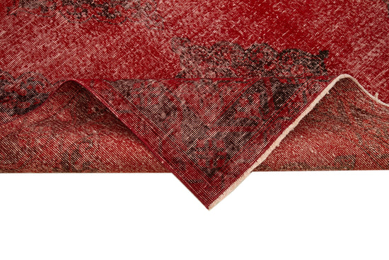 5x13 Red Turkish Over Dyed Runner Rug - 21714