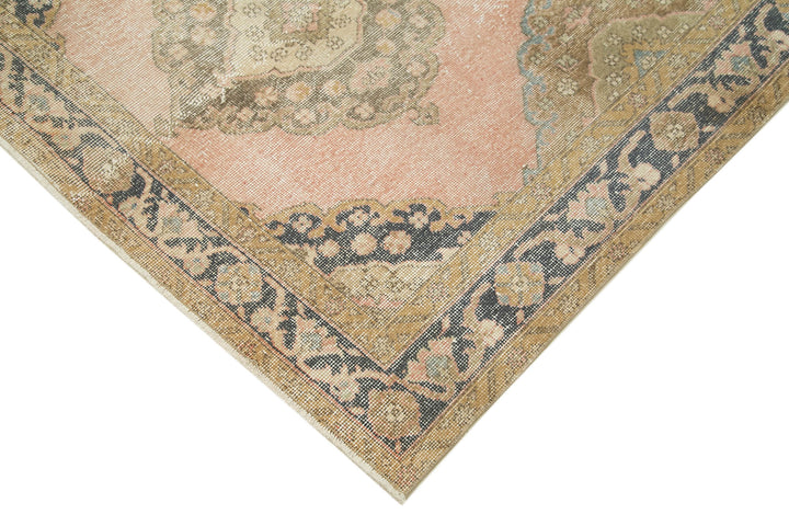 5x12 Beige Turkish Vintage Runner Rug - 21720