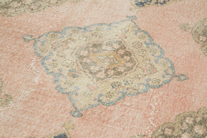 5x12 Beige Turkish Vintage Runner Rug - 21720