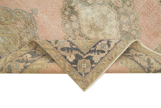 5x12 Beige Turkish Vintage Runner Rug - 21720