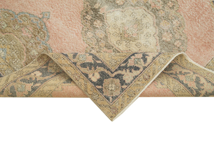 5x12 Beige Turkish Vintage Runner Rug - 21720