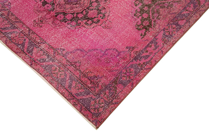 5x12 Pink Turkish Over Dyed Runner Rug - 21728