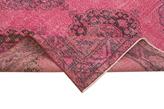 5x12 Pink Turkish Over Dyed Runner Rug - 21728
