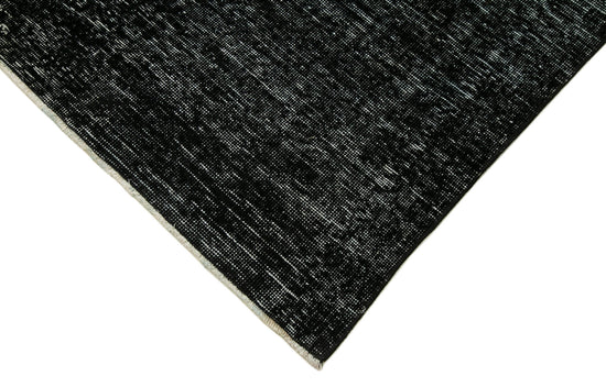 5x13 Black Turkish Over Dyed Runner Rug - 21731