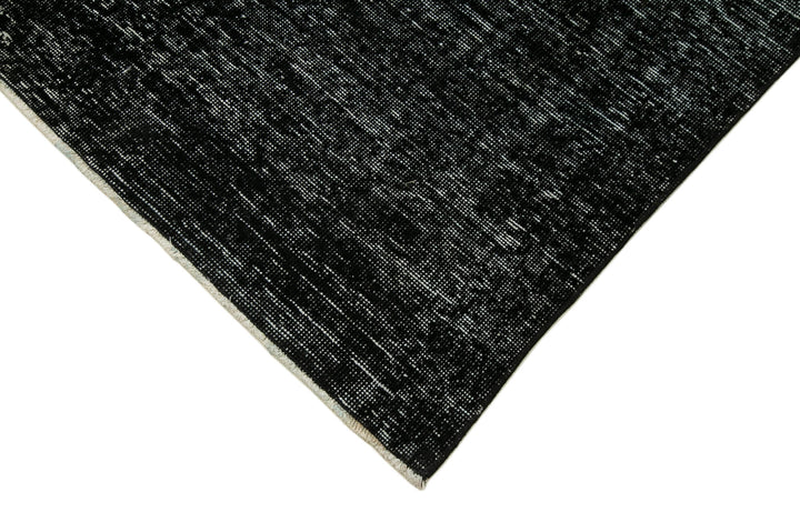 5x13 Black Turkish Over Dyed Runner Rug - 21731