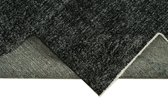 5x13 Black Turkish Over Dyed Runner Rug - 21731