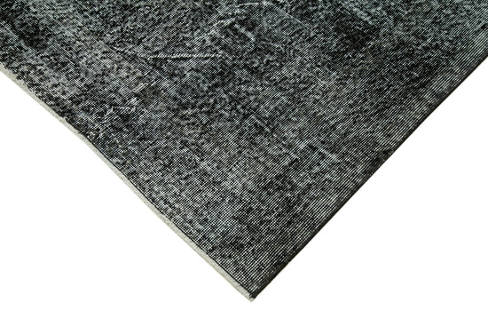 5x12 Black Turkish Over Dyed Runner Rug - 21733