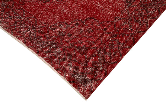 5x14 Red Turkish Over Dyed Runner Rug - 21737