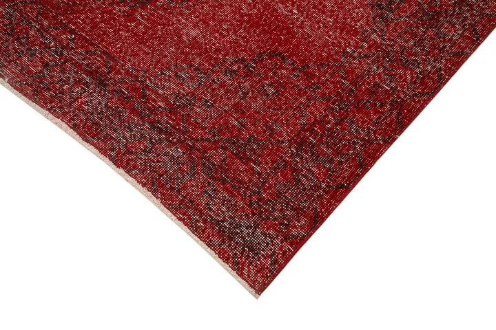5x14 Red Turkish Over Dyed Runner Rug - 21737