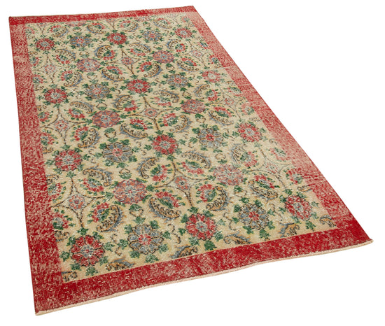 4x6 Beige Boho Rug - 21742