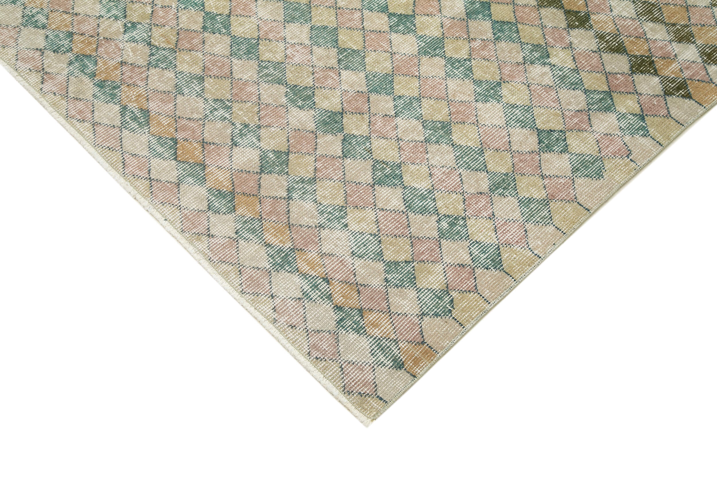 5x8 Multicolor Bohemian Rug  - 21766