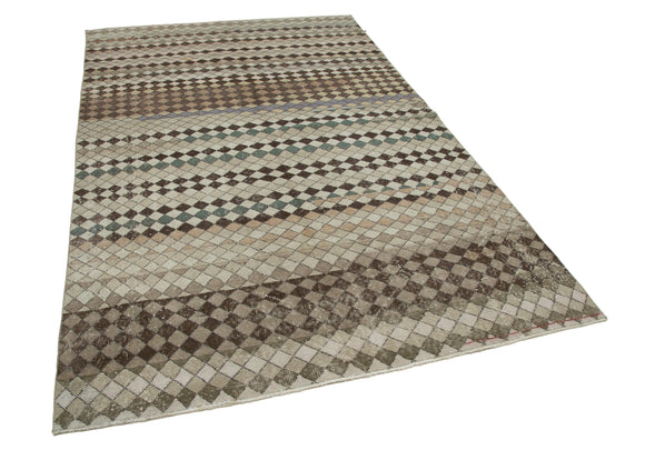 6x9 Beige Bohemian Rug  - 21767