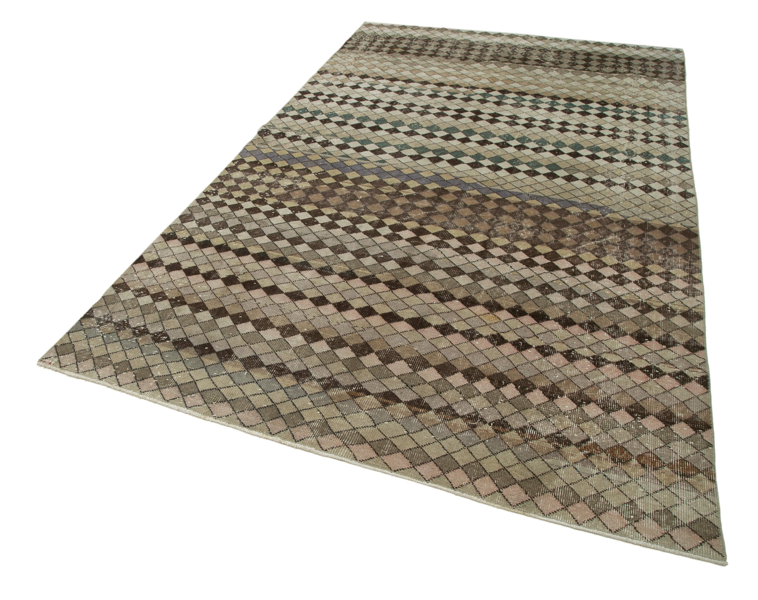 6x9 Beige Bohemian Rug  - 21767