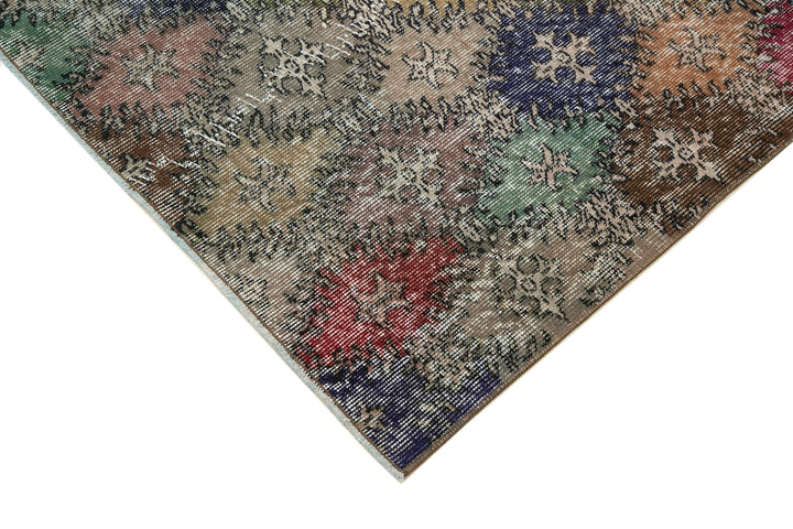 5x8 Multicolor Bohemian Rug  - 21782