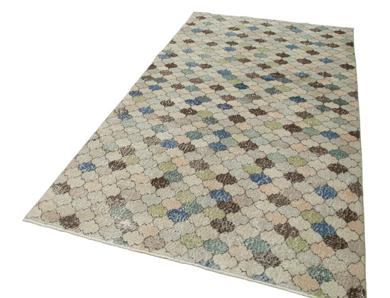 5x9 Beige Bohemian Rug  - 21783