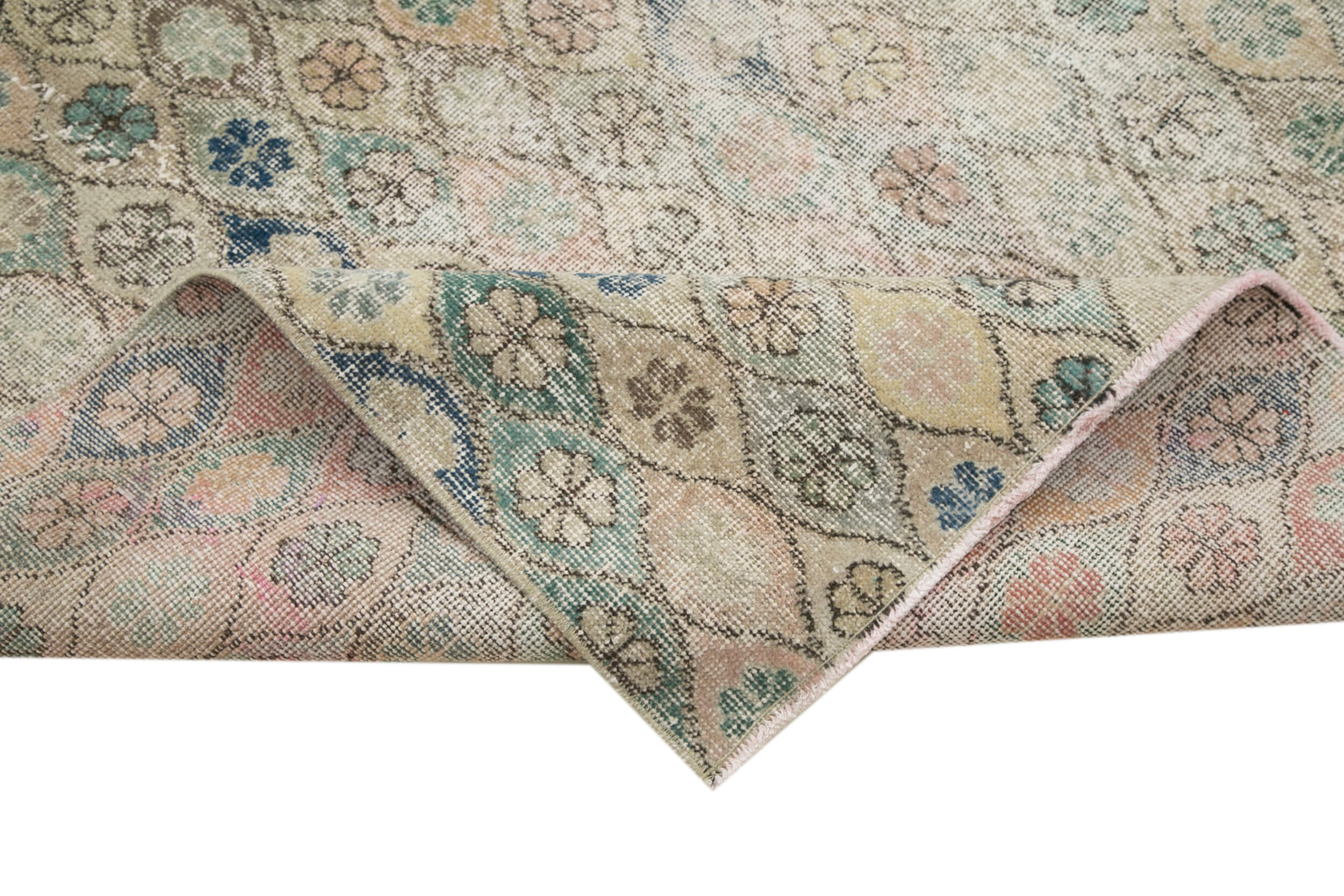 5x8 Beige Bohemian Rug  - 21785