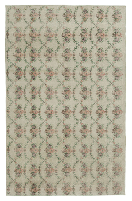 6x9 Beige Bohemian Rug  - 21787