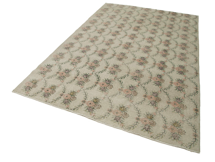 6x9 Beige Bohemian Rug  - 21787
