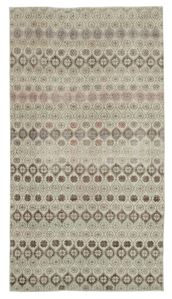 5x9 Beige Bohemian Rug  - 21790