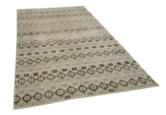 5x9 Beige Bohemian Rug  - 21790