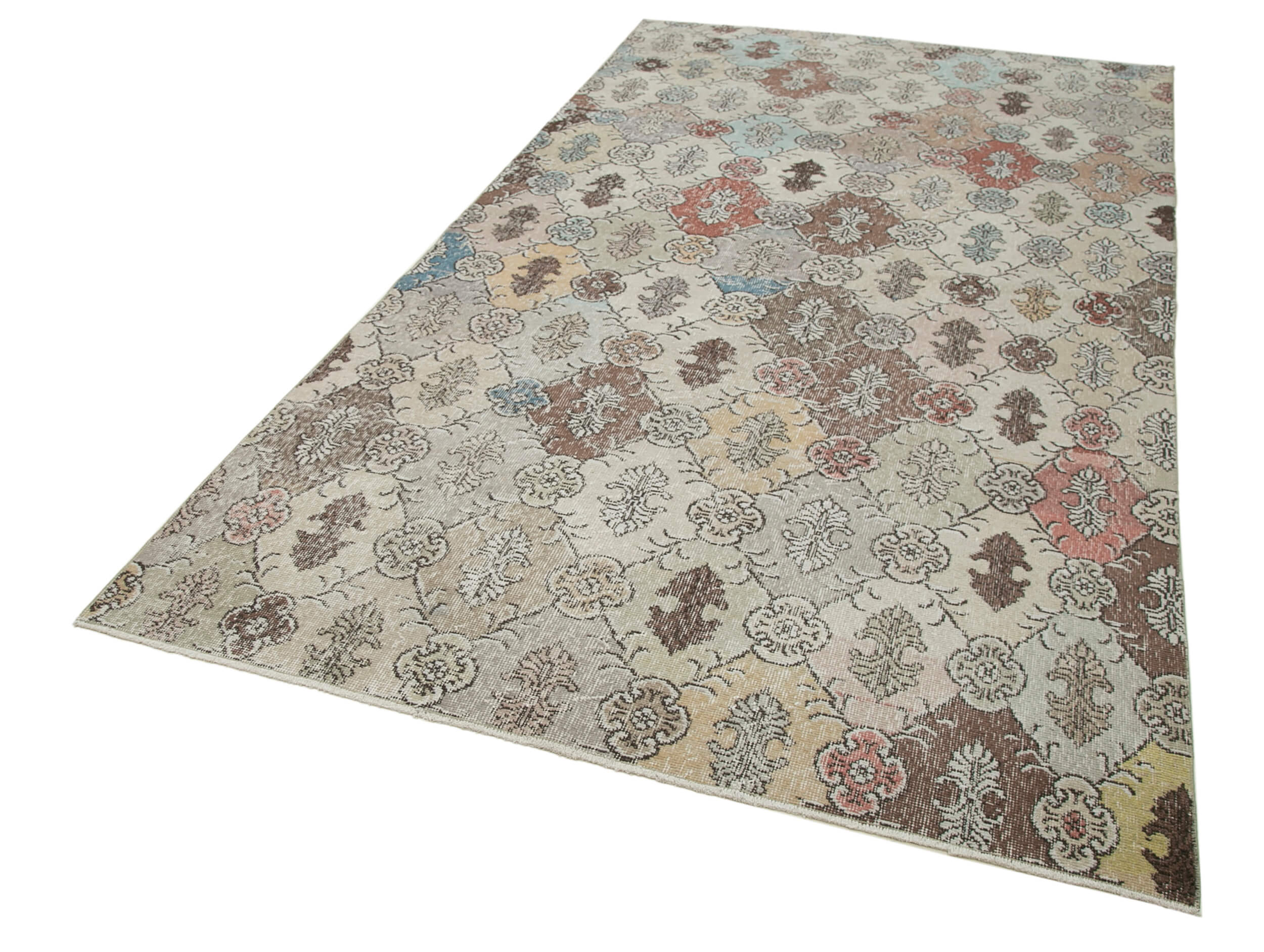 5x10 Beige Bohemian Rug  - 21791
