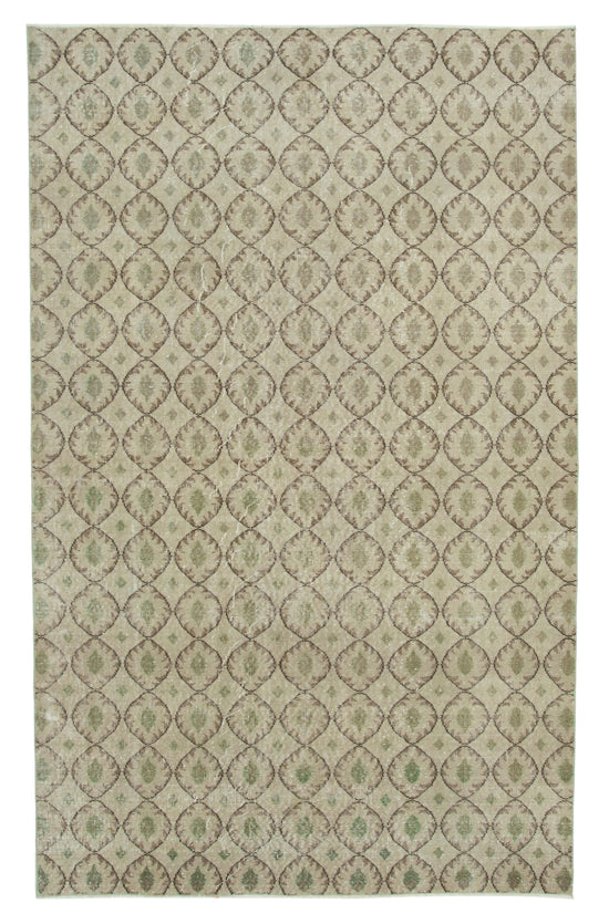 6x9 Beige Bohemian Rug  - 21793