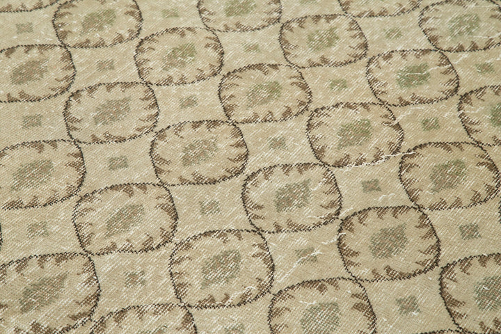 6x9 Beige Bohemian Rug  - 21793