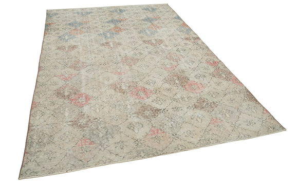 6x9 Beige Bohemian Rug  - 21795