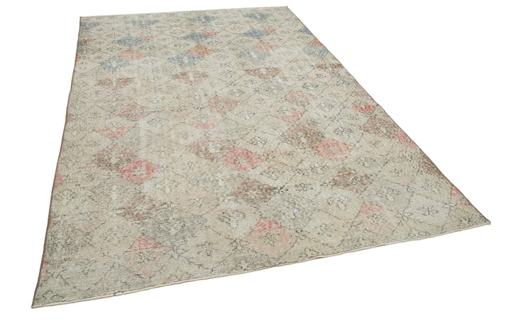 6x9 Beige Bohemian Rug  - 21795