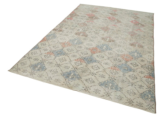 6x9 Beige Bohemian Rug  - 21795