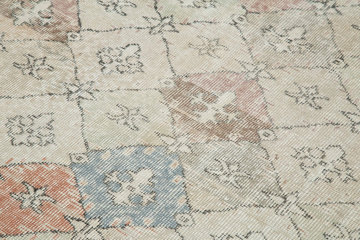 6x9 Beige Bohemian Rug  - 21795