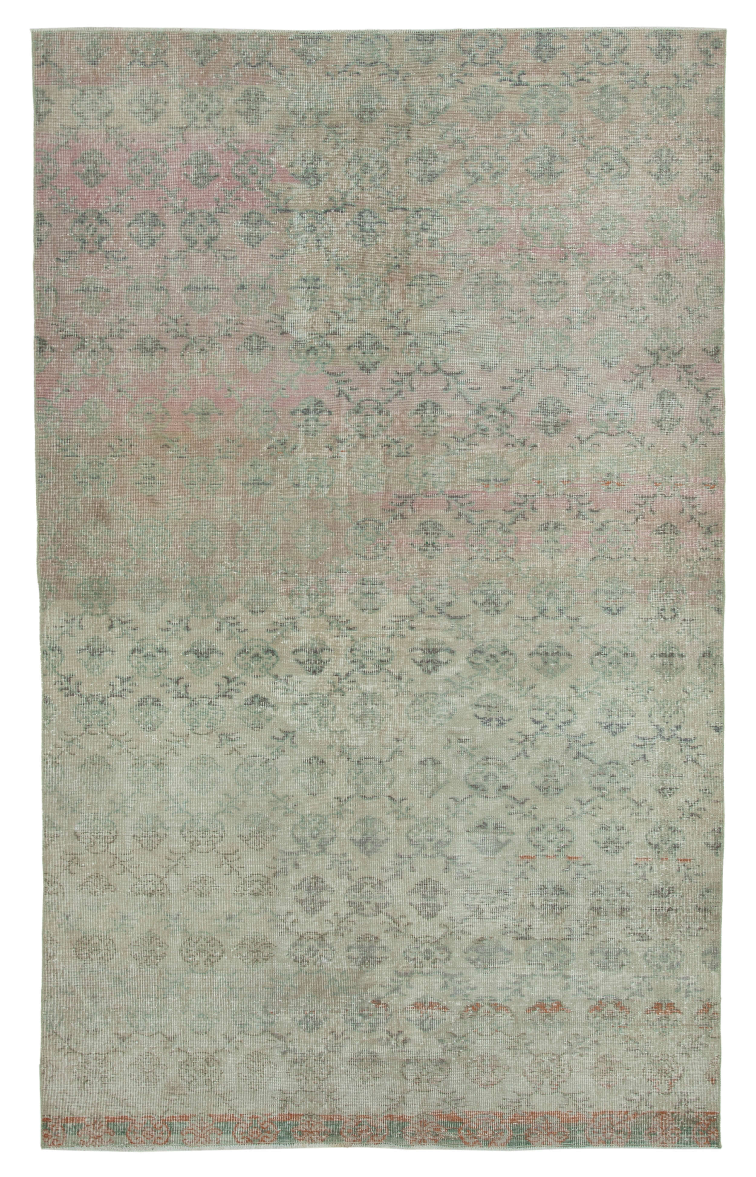 6x10 Beige Bohemian Rug  - 21798